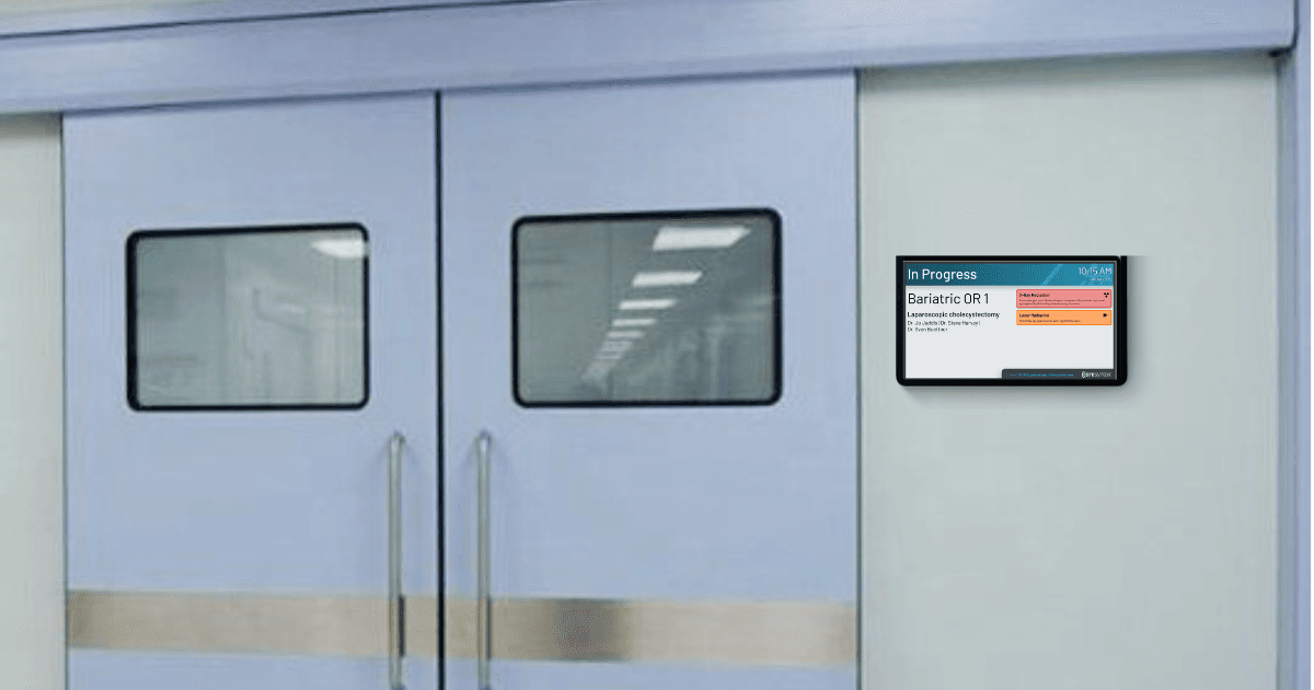 Digital Door Sign